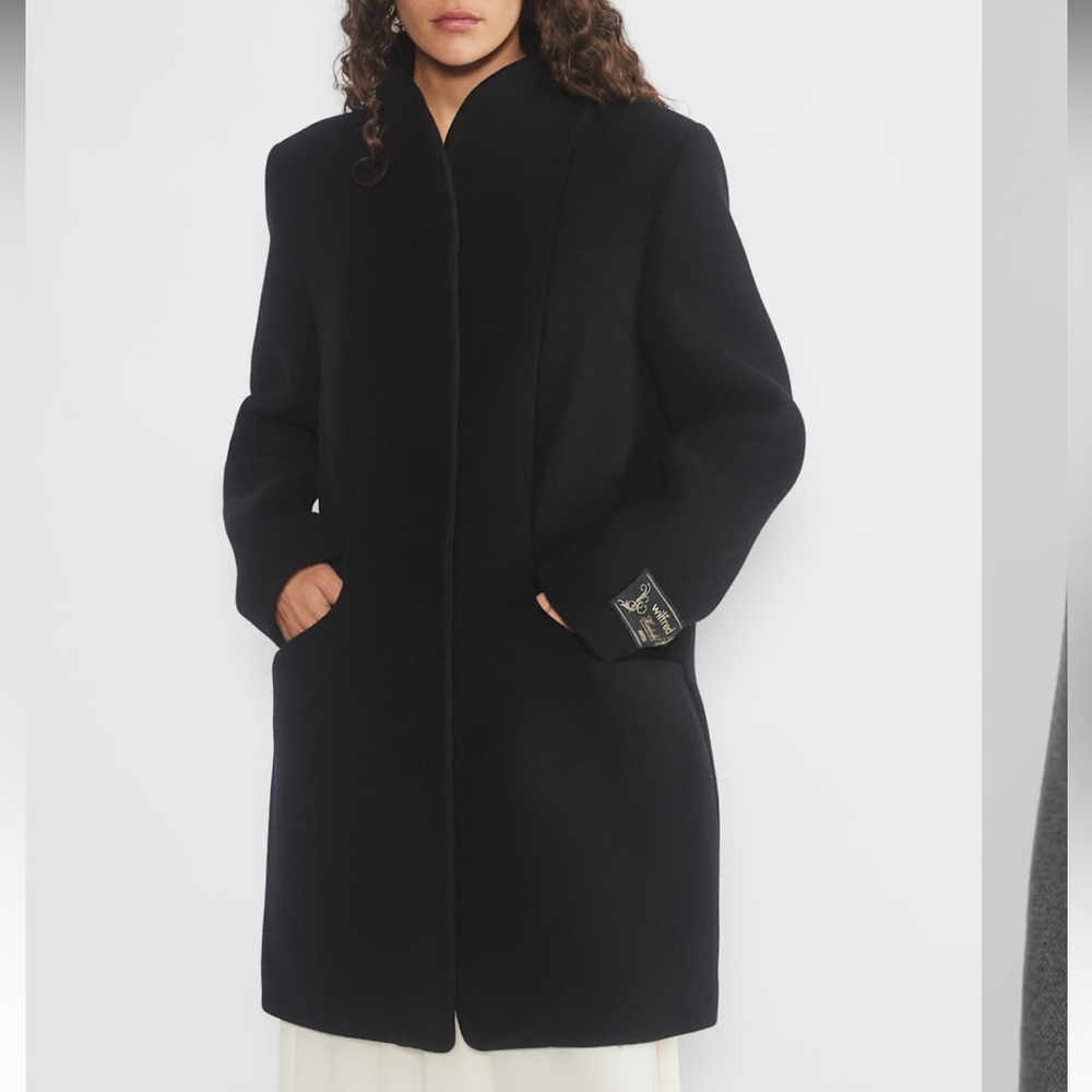 Aritzia Wilfred The Cocoon Coat - Soft Wool Cashmere